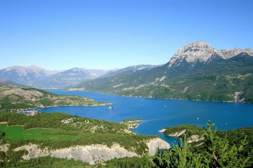 Superbe T2 Duplex Vue Sur Les Montagnes Leilighet Chorges Eksteriør bilde